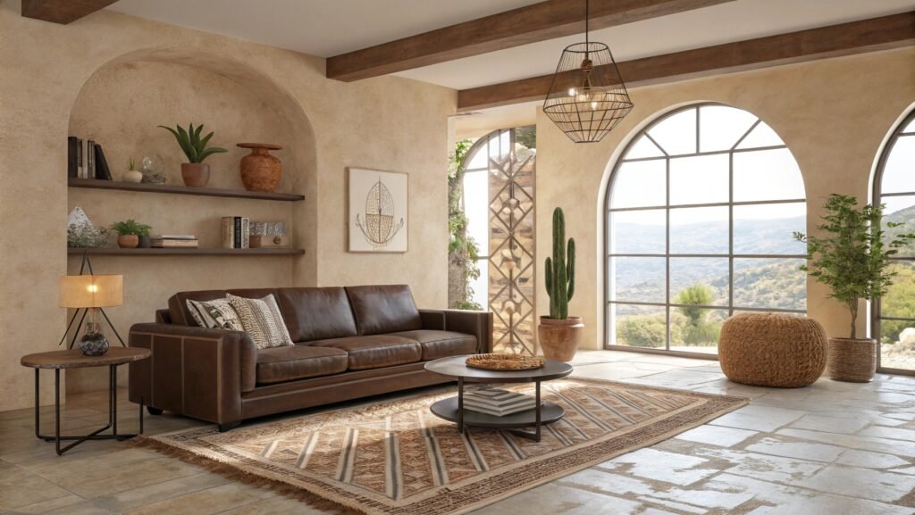 Explore the Allure of Jewel-Toned Splendor Chocolate Brown Couch Living Room Ideas