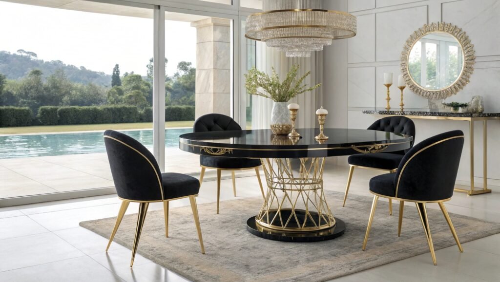 How Black Dining Table Ideas Can Instantly Elevate Your Interior Aesthetic