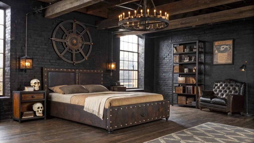 Gothic Bedroom Interior Ideas That Embrace Elegance, Drama, and Timeless Style