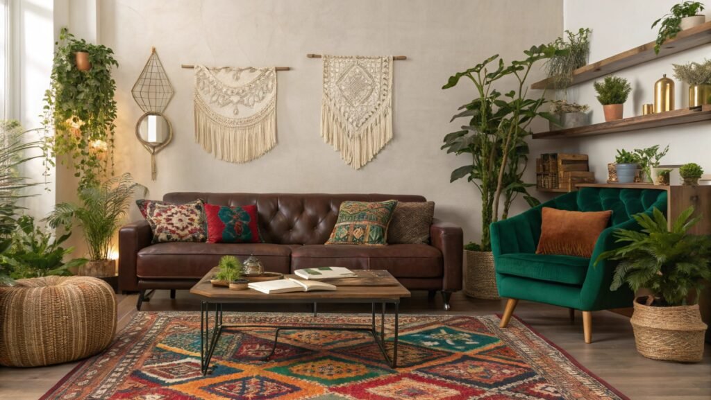 Explore the Allure of Jewel-Toned Splendor Chocolate Brown Couch Living Room Ideas