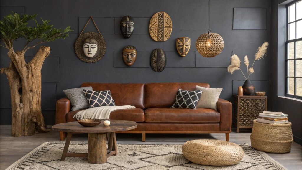 Explore the Allure of Jewel-Toned Splendor Chocolate Brown Couch Living Room Ideas