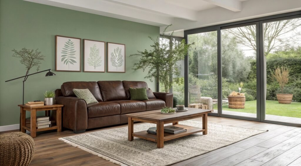 Explore the Allure of Jewel-Toned Splendor Chocolate Brown Couch Living Room Ideas