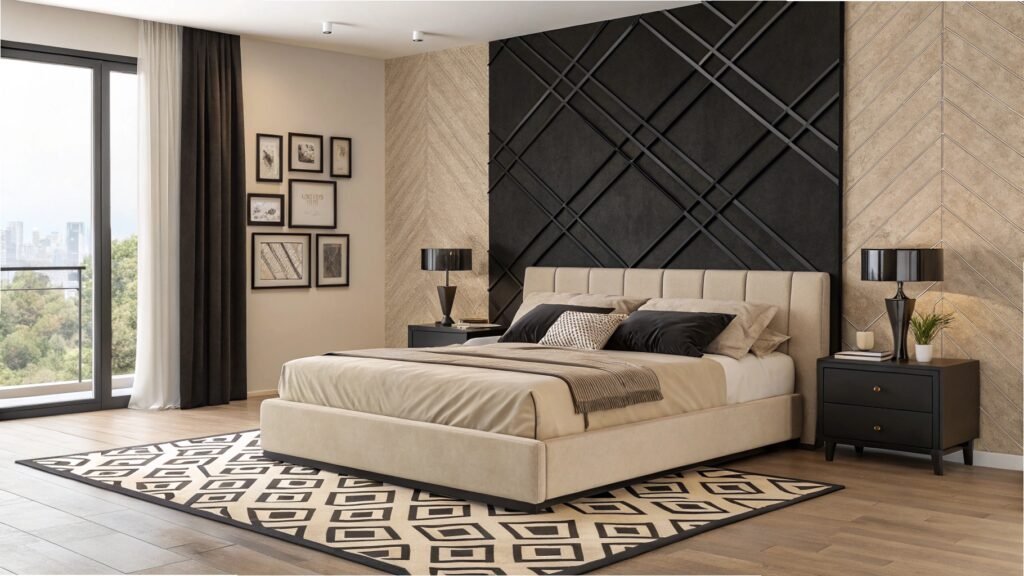 Beige and Black Bedroom Ideas That Create Stunning Visual Impact