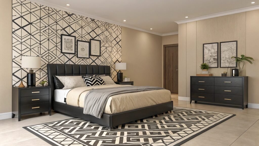 Beige and Black Bedroom Ideas That Create Stunning Visual Impact