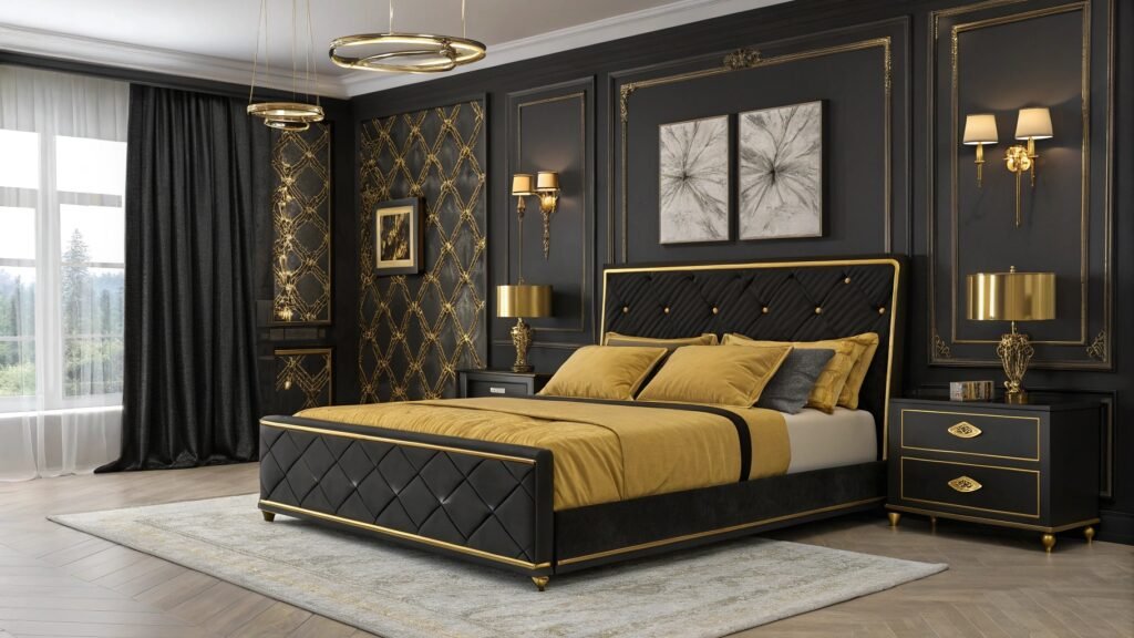 19 Lavish Gold Bedroom Decor Ideas for a Regal Touch