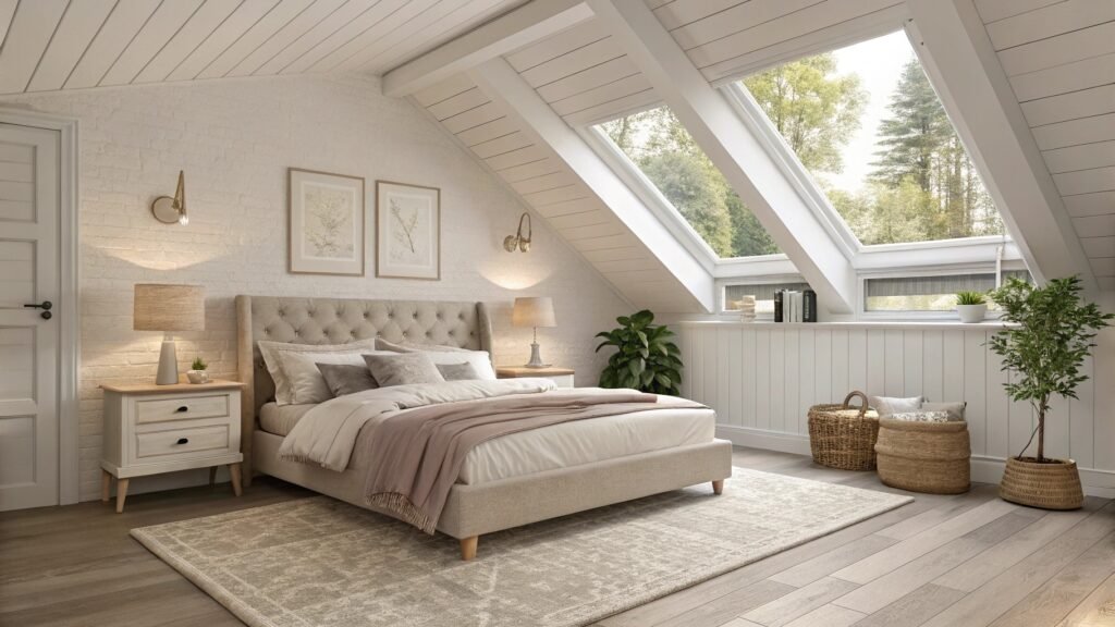 The Art of Elevating Your Space with Luxe Attic Bedroom Ideas