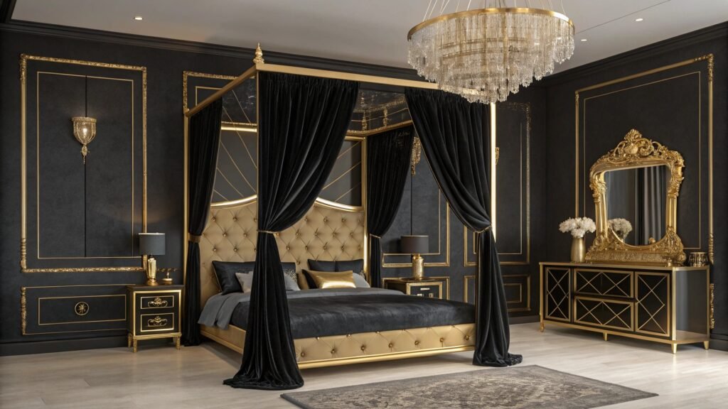 19 Lavish Gold Bedroom Decor Ideas for a Regal Touch