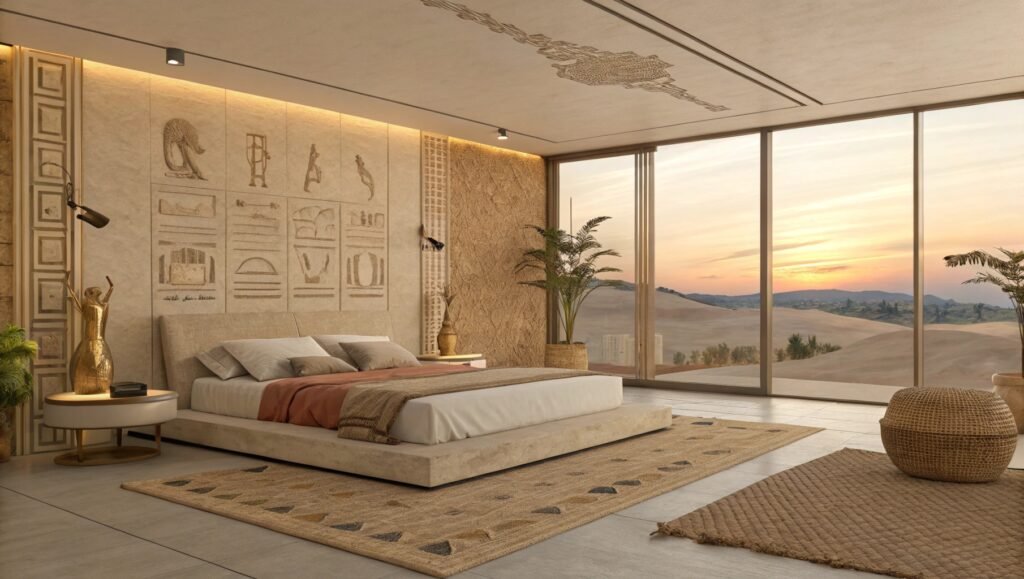 How Egyptian Bedroom Ideas Can Elevate Your Interior into a Regal Retreat