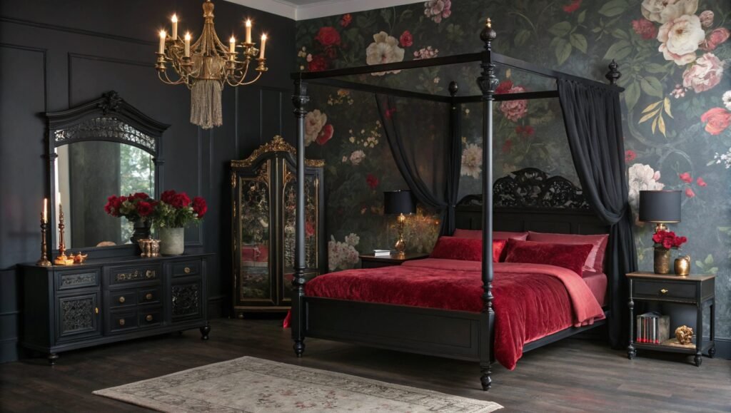 Dark Feminine Bedroom Ideas to Embrace Your Inner Goddess with Style