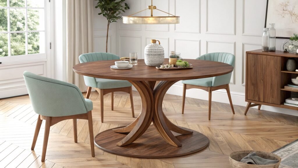 Exploring the Timeless Appeal of Round Dining Tables in Modern Interiors