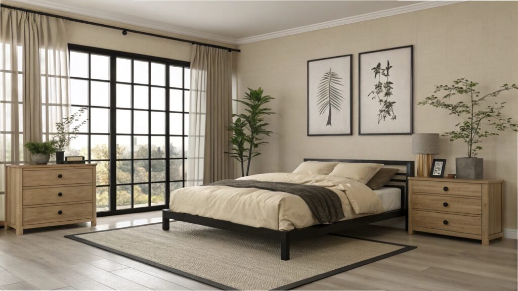 Beige and Black Bedroom Ideas That Create Stunning Visual Impact