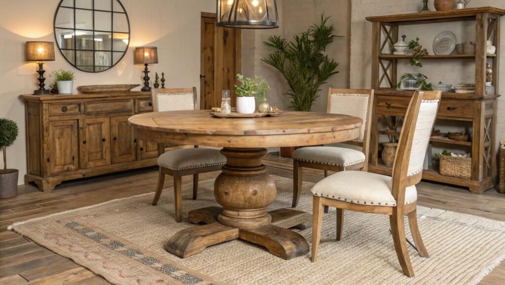 Exploring the Timeless Appeal of Round Dining Tables in Modern Interiors