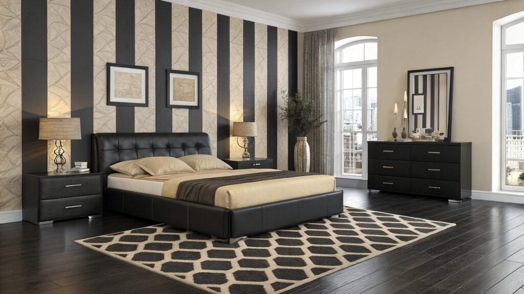 Beige and Black Bedroom Ideas That Create Stunning Visual Impact