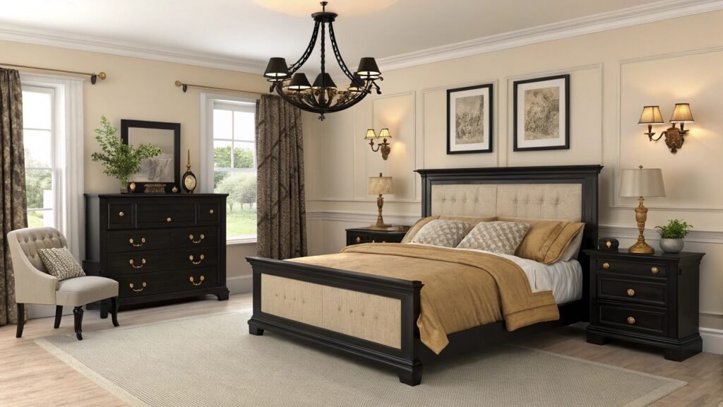 Beige and Black Bedroom Ideas That Create Stunning Visual Impact