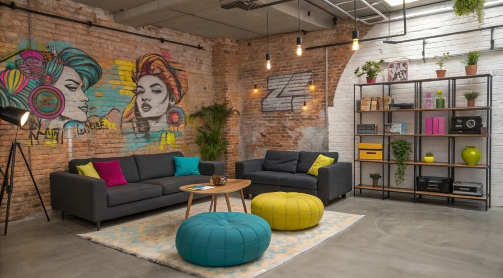 Funky Living Room Ideas That Turn Ordinary Spaces into Colorful Masterpieces