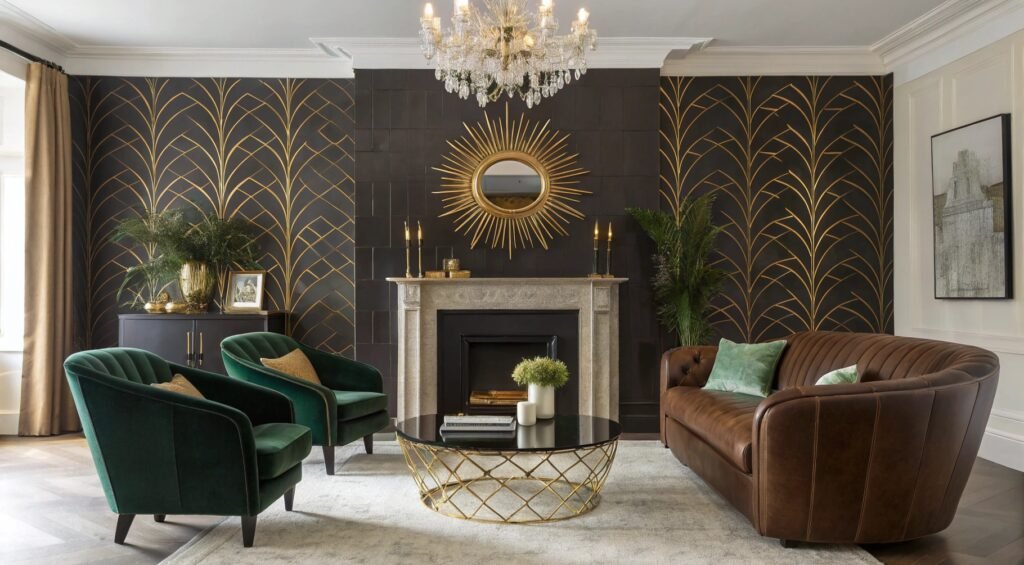Explore the Allure of Jewel-Toned Splendor Chocolate Brown Couch Living Room Ideas