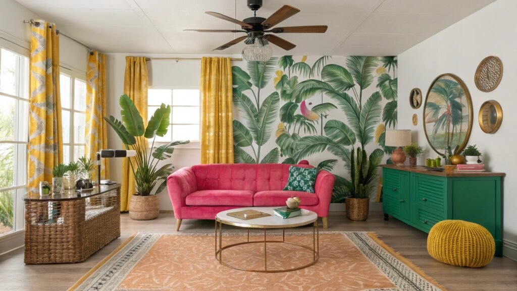 Funky Living Room Ideas That Turn Ordinary Spaces into Colorful Masterpieces