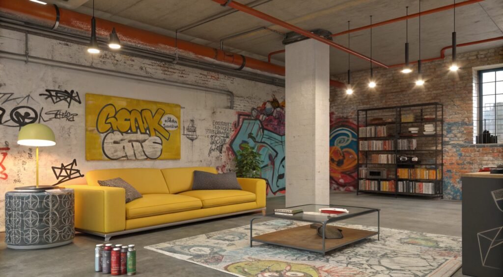 Funky Living Room Ideas That Turn Ordinary Spaces into Colorful Masterpieces