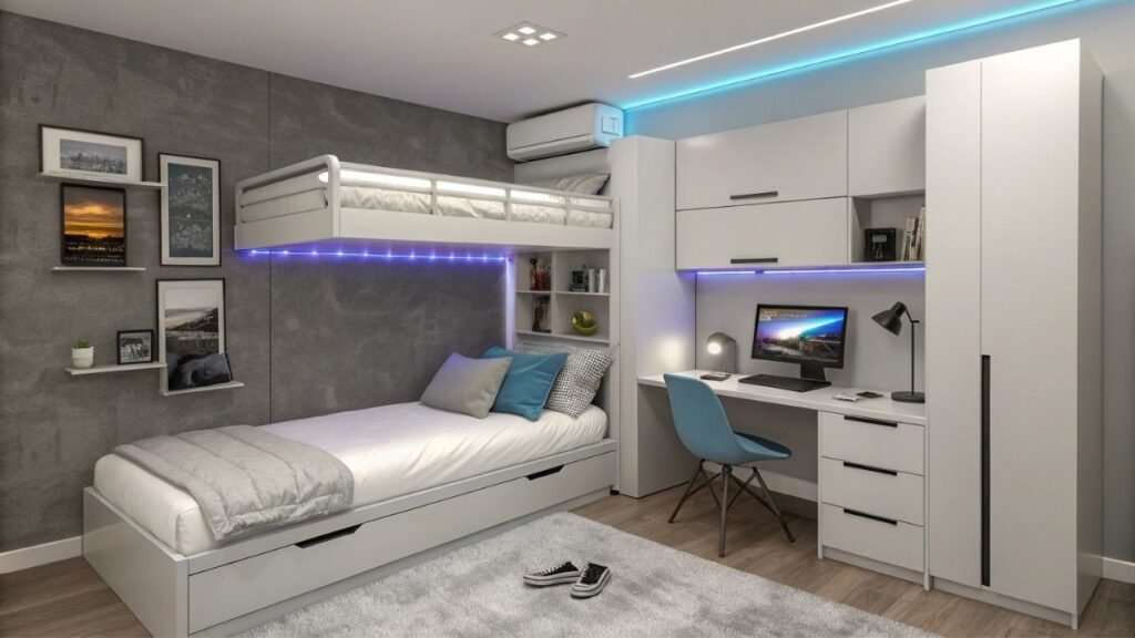 19 Savvily Stylish Small Dorm Room Ideas