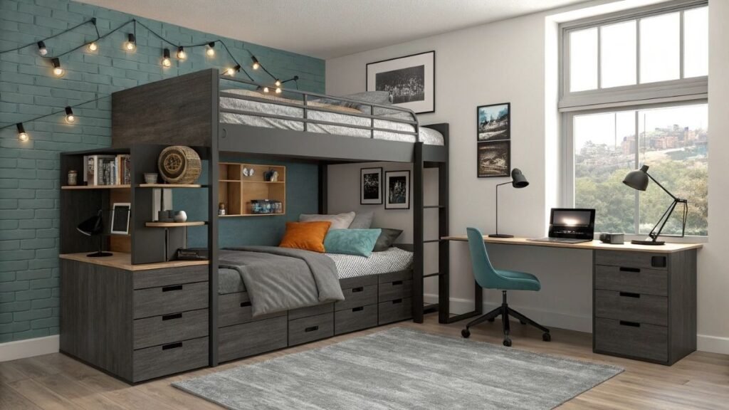 19 Swanky Boys Dorm Room Ideas