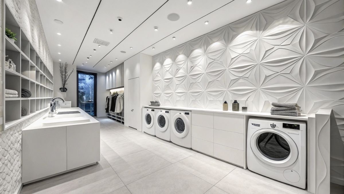 Step Inside These Swanky Modern Laundry Room Ideas That Redefine Style