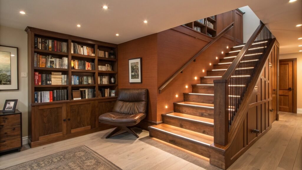 19 Refined Basement Stairs Ideas and Designs for the Stylish Homeowner