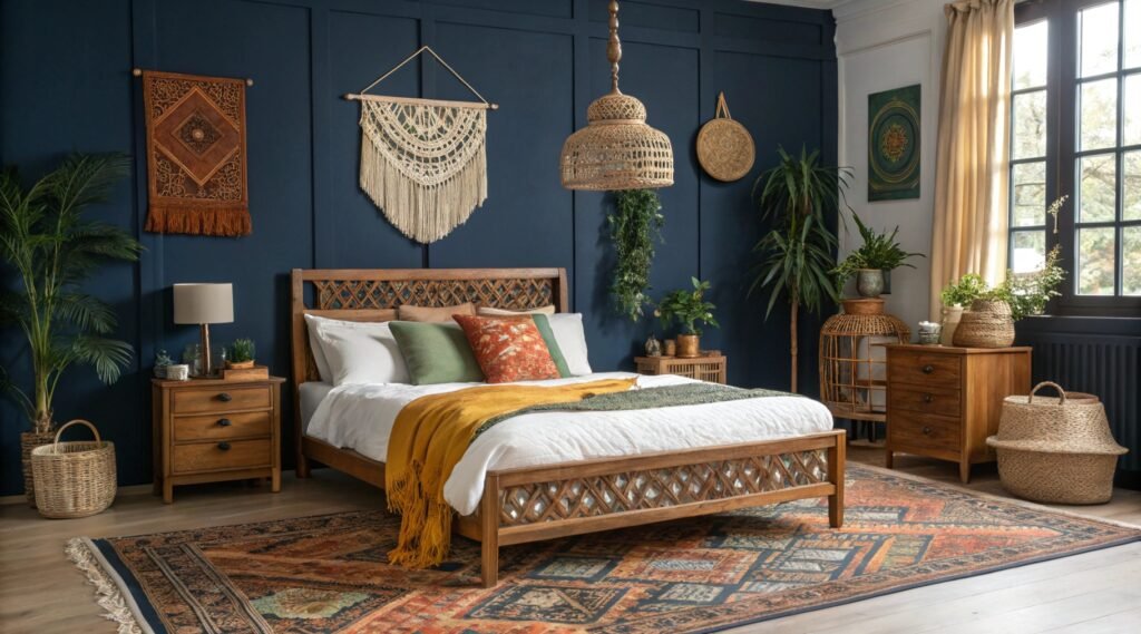 Regal Inspiration for Navy Blue Bedrooms That Define Modern Elegance