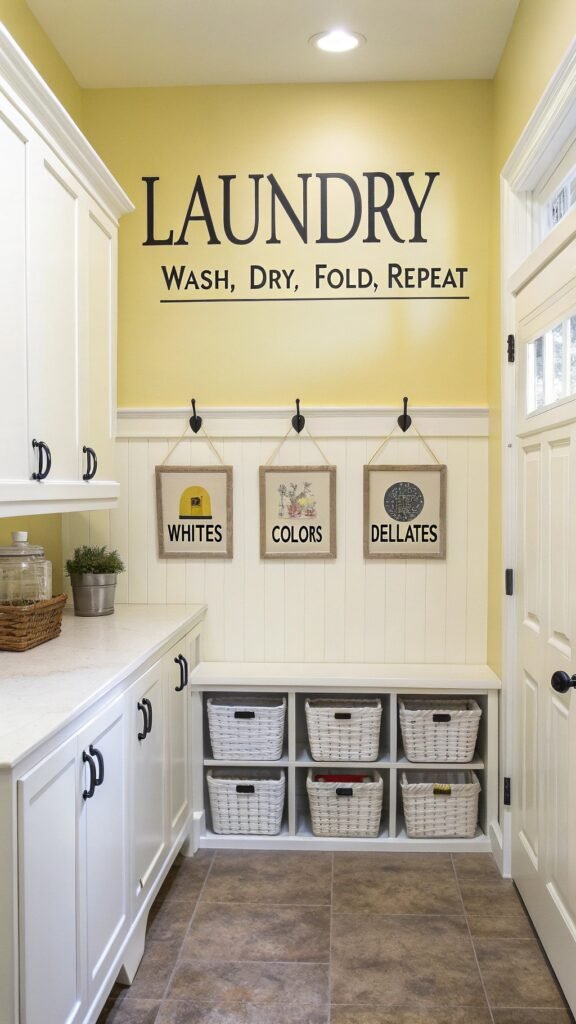 19 Timeless Vintage Laundry Room Decor Ideas