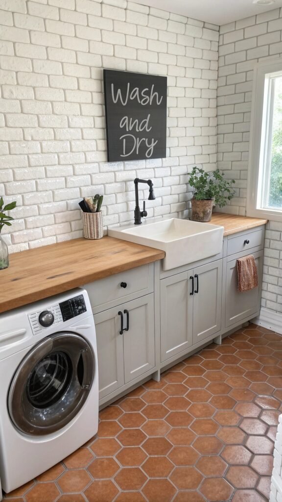 19 Timeless Vintage Laundry Room Decor Ideas