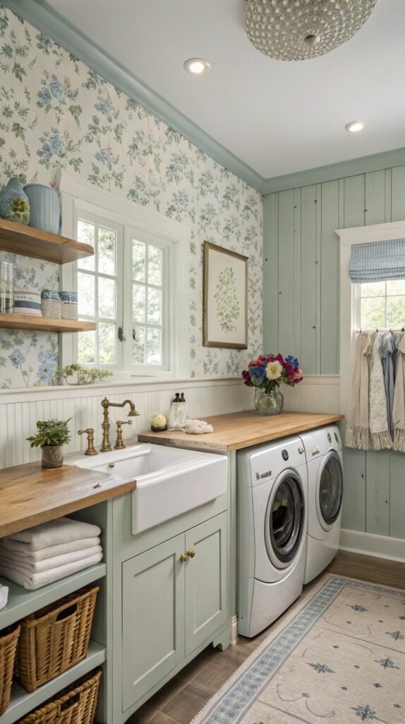 How to Transform Tight Spaces with Cleverly-Chic Small Laundry Room Ideas