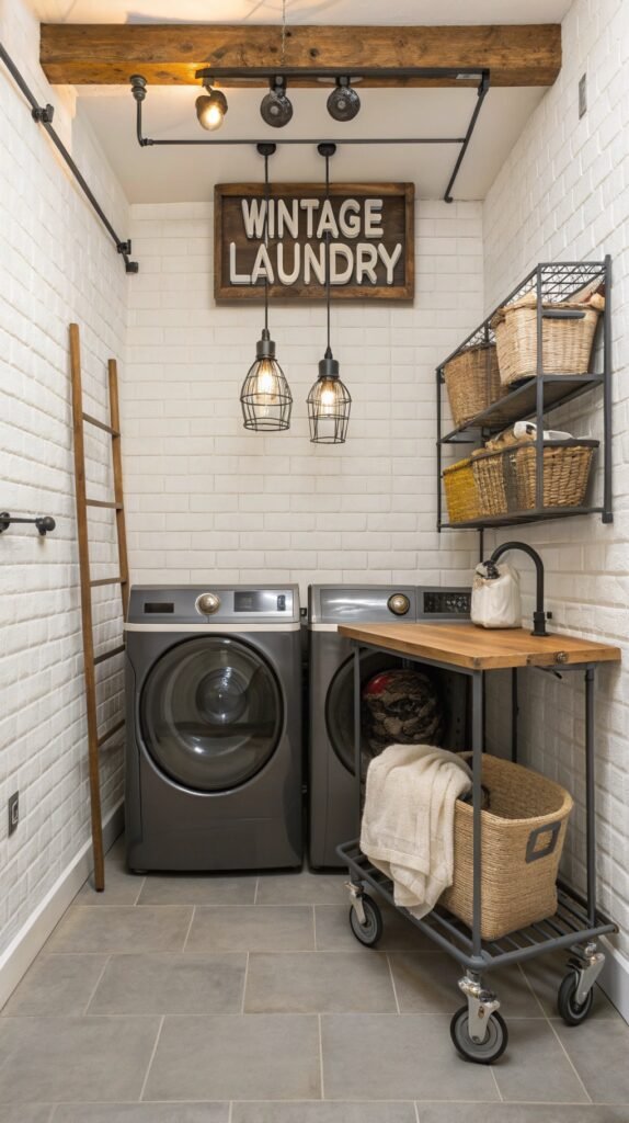 How to Transform Tight Spaces with Cleverly-Chic Small Laundry Room Ideas