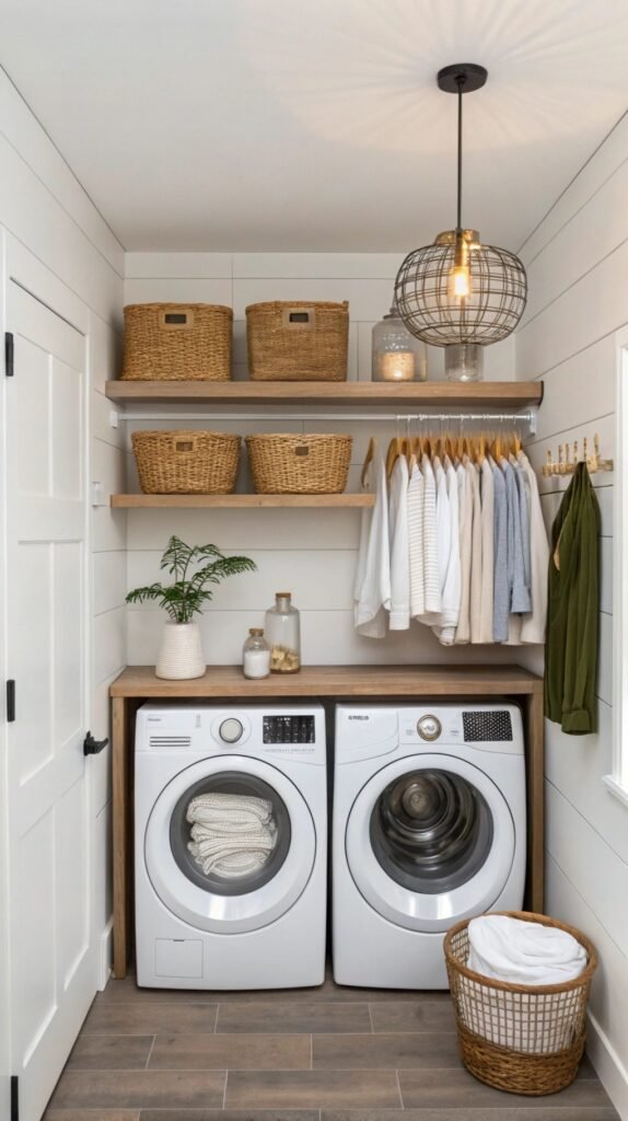 How to Transform Tight Spaces with Cleverly-Chic Small Laundry Room Ideas