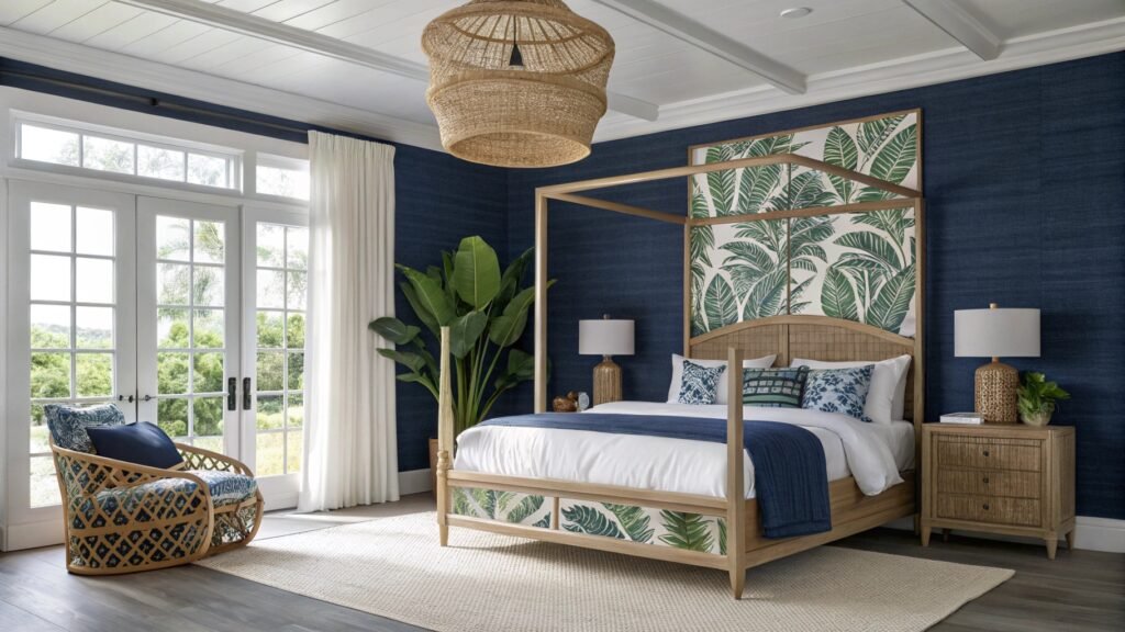 Regal Inspiration for Navy Blue Bedrooms That Define Modern Elegance