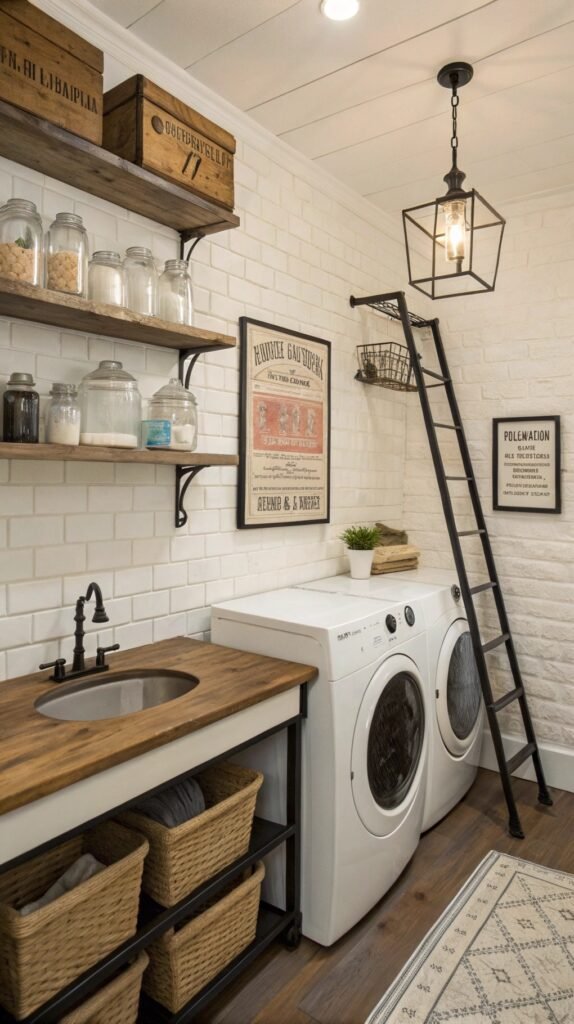How to Transform Tight Spaces with Cleverly-Chic Small Laundry Room Ideas