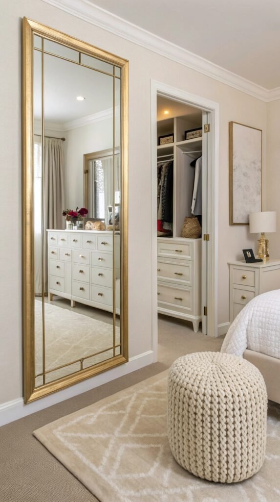 19 Luminous Bedroom Mirror Ideas to Brighten Your Space