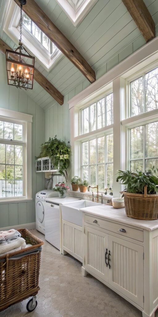 19 Timeless Vintage Laundry Room Decor Ideas