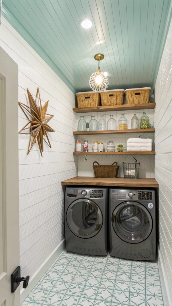 How to Transform Tight Spaces with Cleverly-Chic Small Laundry Room Ideas