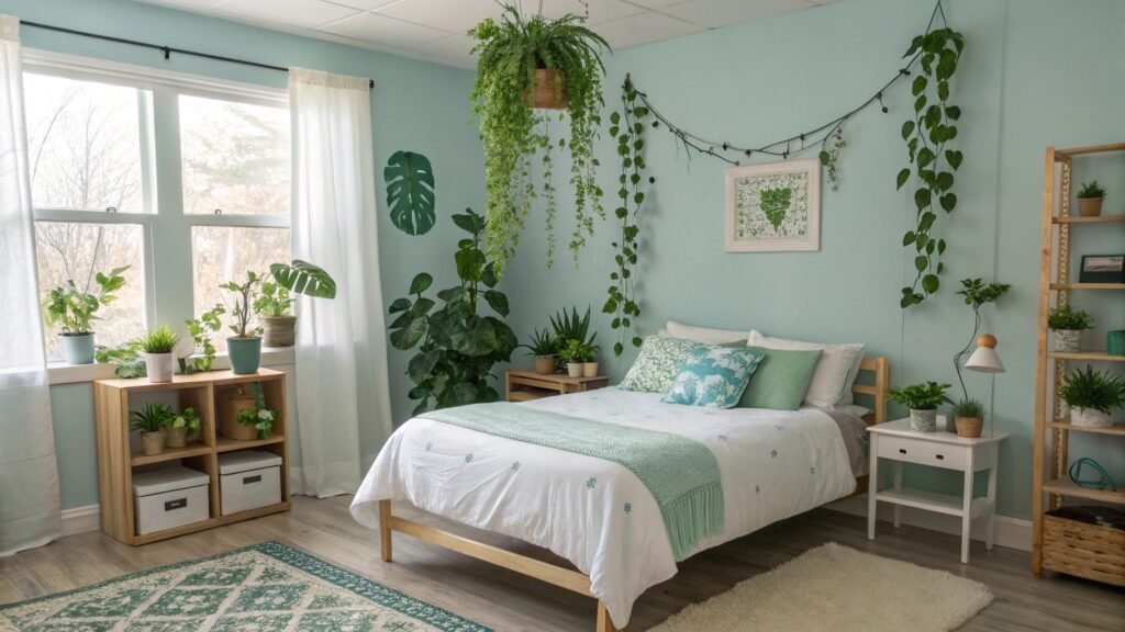 Inside the Ultimate Blue Dorm Room Makeover for College Style Goals