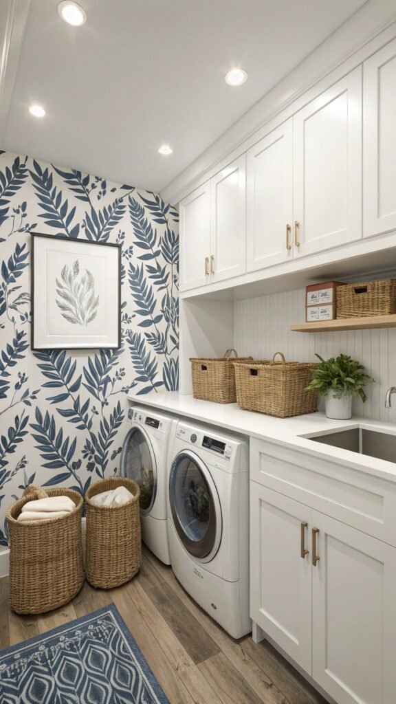 How to Transform Tight Spaces with Cleverly-Chic Small Laundry Room Ideas