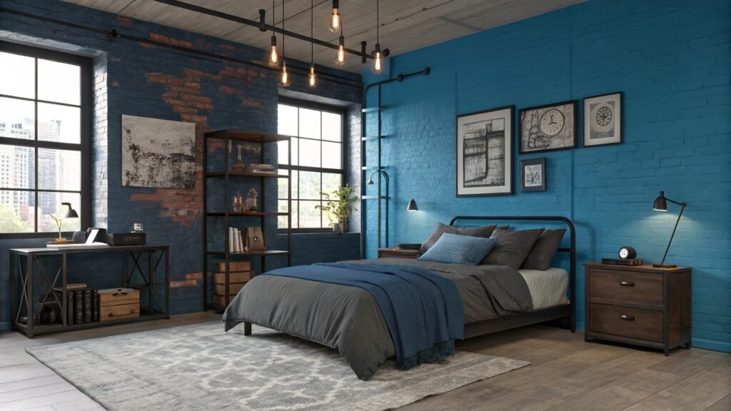 Inside the Ultimate Blue Dorm Room Makeover for College Style Goals