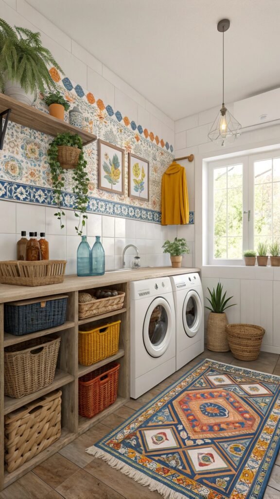Laundry Room Decor Ideas That Add Charm, Functionality, and a Touch of Joy