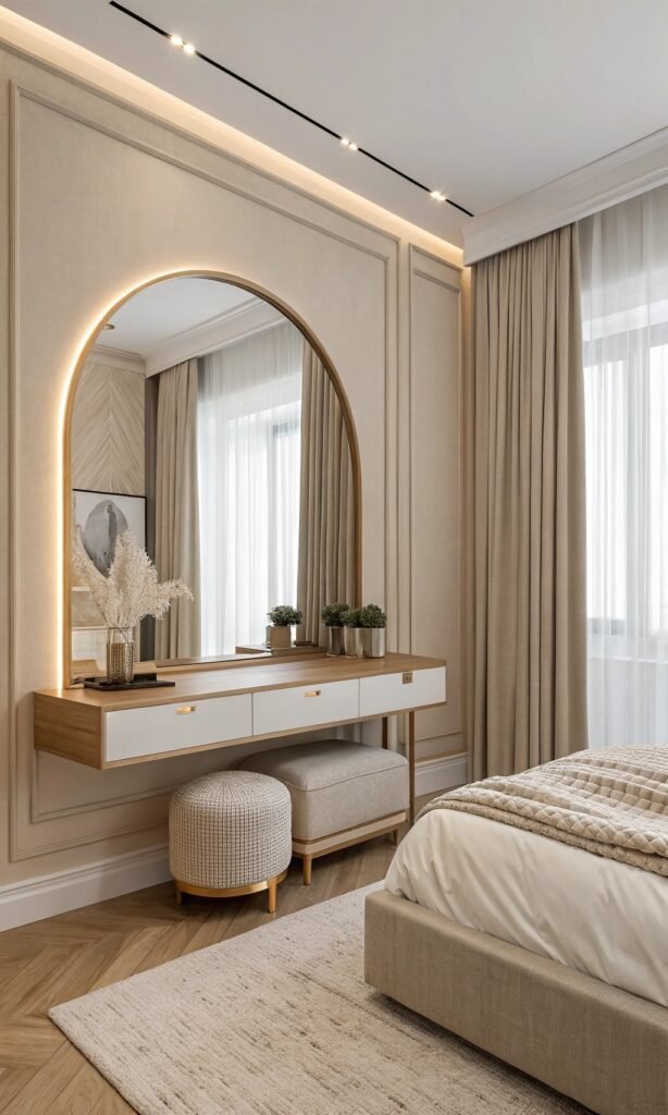 19 Luminous Bedroom Mirror Ideas to Brighten Your Space