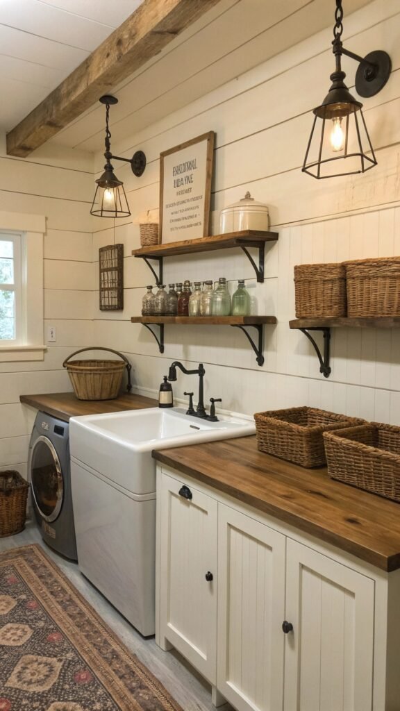 Laundry Room Decor Ideas That Add Charm, Functionality, and a Touch of Joy