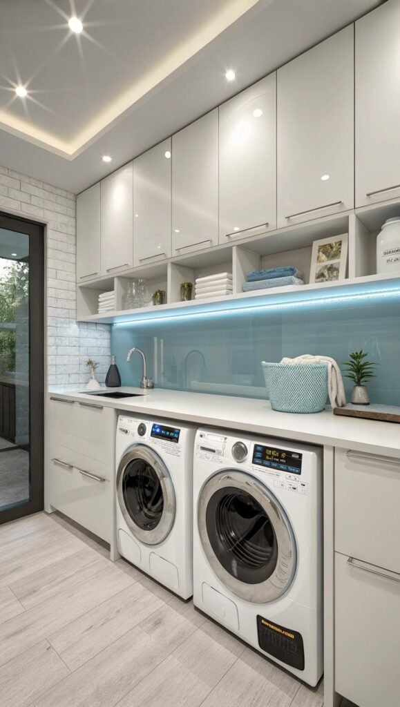 Step Inside These Swanky Modern Laundry Room Ideas That Redefine Style