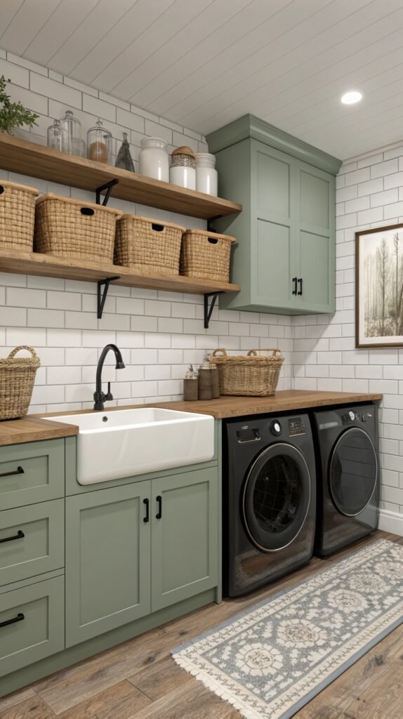 Step Inside These Swanky Modern Laundry Room Ideas That Redefine Style