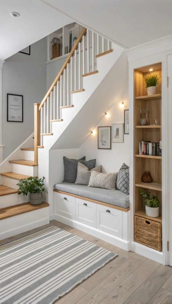 How to Elevate Small Spaces with Under the Stair Nook Decoration Ideas