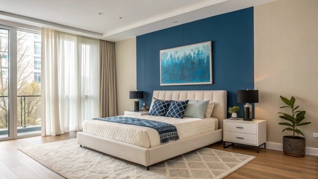 How to Design a Blue and Cream Bedroom for a Truly Ethereal Retreat