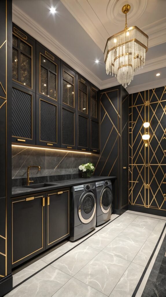 Step Inside These Swanky Modern Laundry Room Ideas That Redefine Style