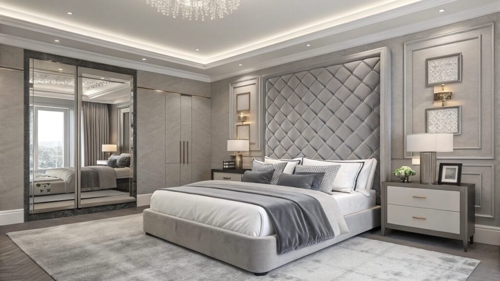 19 Moody Grey Headboard Bedroom Designs for a Dramatic Upgrade
