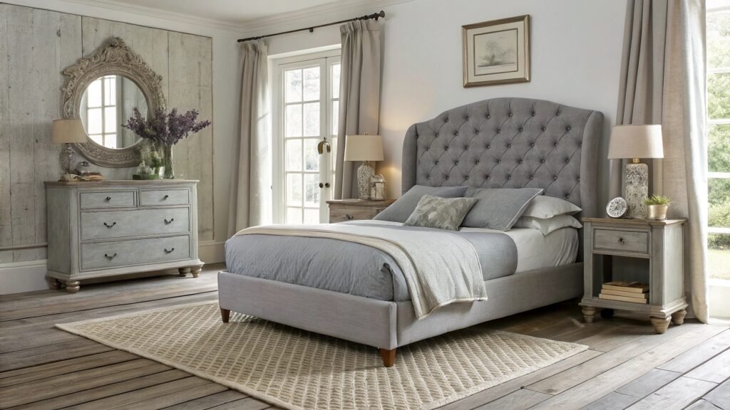 19 Moody Grey Headboard Bedroom Designs for a Dramatic Upgrade